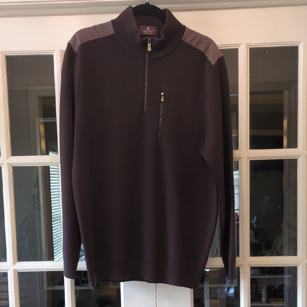 Aristo Eighteen Blended Wool/Cotton Men's Sweater Men's L